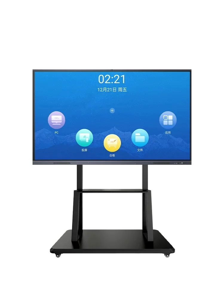 86 Inch Dual System LCD Touchscreen, Conference Room Digital Signage for Video Conferencing OEM SDK Enabled