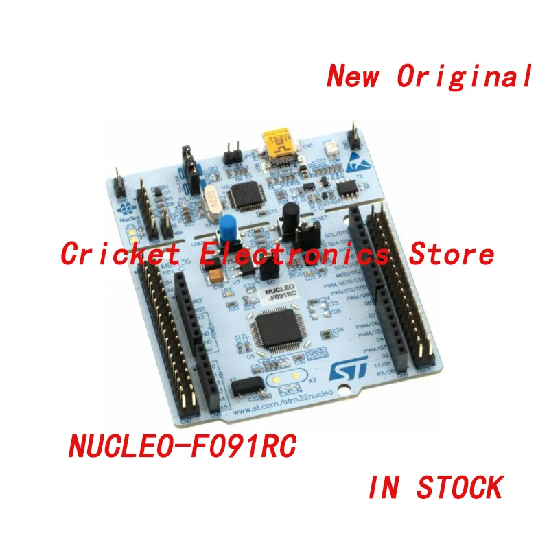 

NUCLEO-F091RC Development Boards & Kits - ARM STM32 Nucleo-64 development board STM32F091RC MCU, supports Arduino & ST morpho