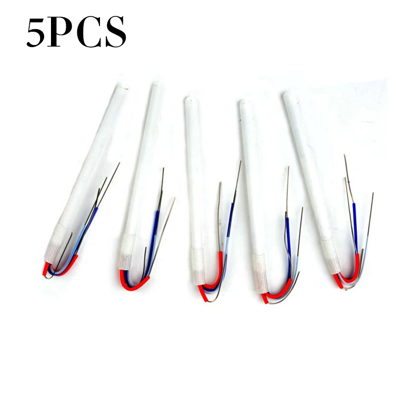 5 PCS 50W 24V Heating Element Ceramic Soldering Iron Heater 4 Wire Adapter For Soldering Iron Station 936 898d 852d 909d 8586d