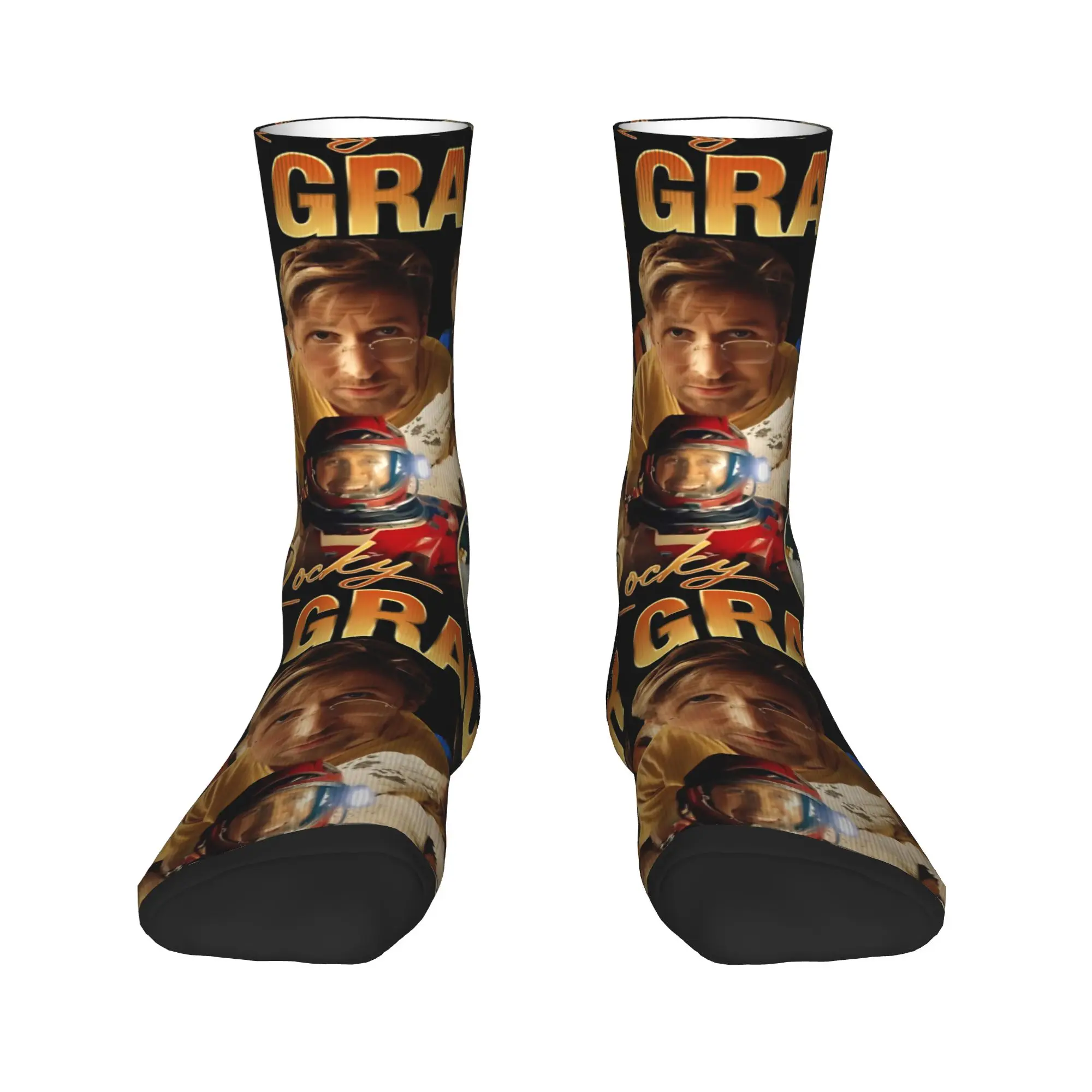 Project Hail Mary Dr Grace Jazz Hands Stockings Trendy Socks Men Quality Socks Autumn Skateboard Printed Non Slip Socks Gift