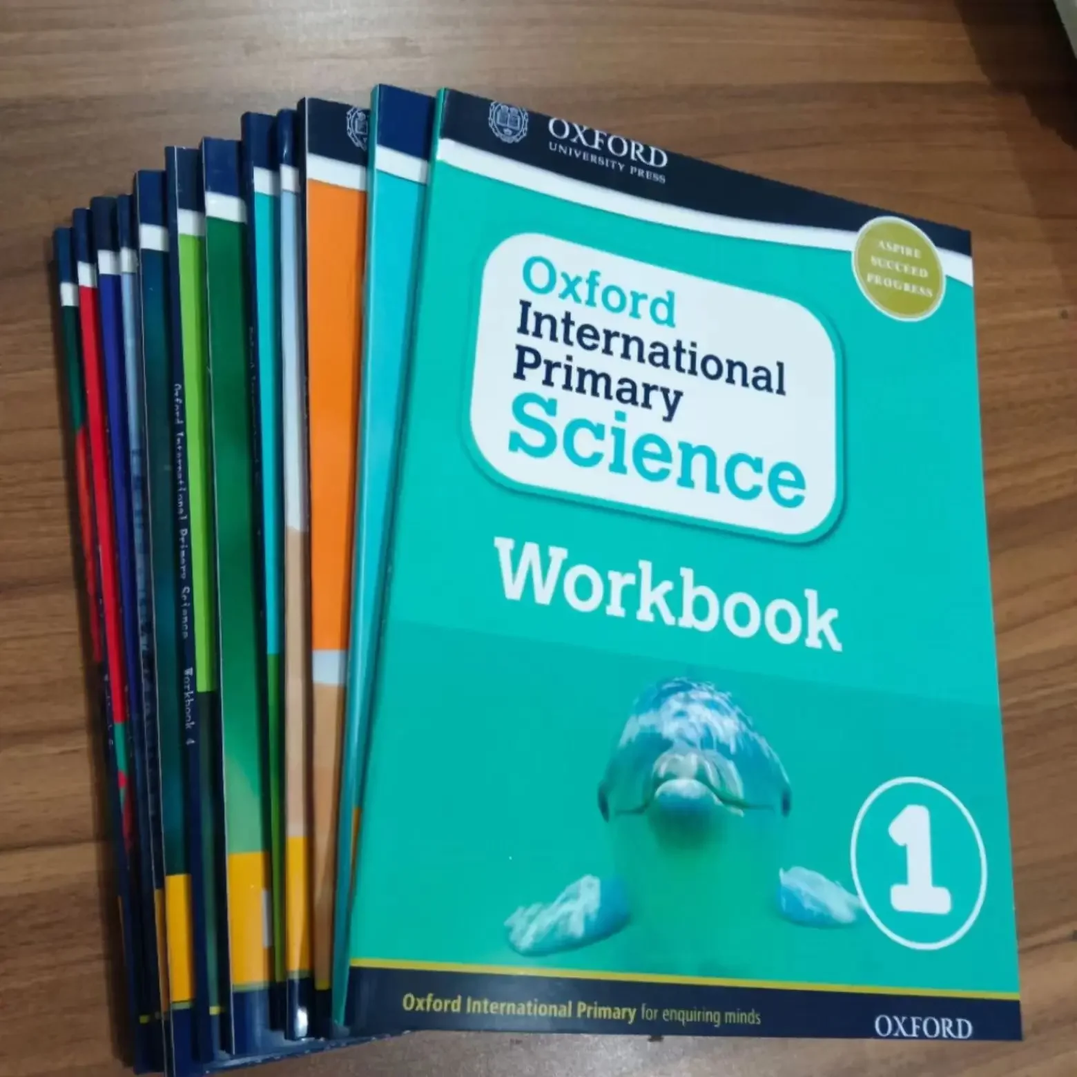 

English Oxford International Primary Science Level 123456 Student Book+Workbook Textbook Young Learners