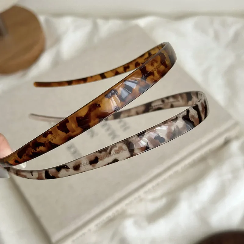 New Leopard Pattern Retro Hairband U-shaped Niche Design Headbands Classic Simple Korean StyleHeadband for Woman Girls - Image 5