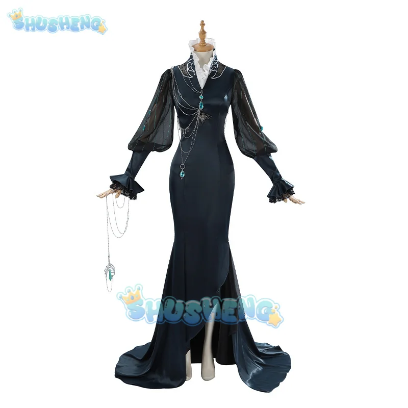 الطريق إلى أي مكان جيلينا لعبة البدلة فستان رائع موحد ييلانا ‌   أزياء تنكرية لحفلة الهالوين للعب الأدوار للنساء XS-XXL