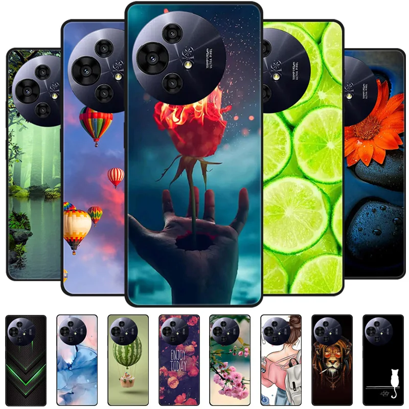 For TCL 50 Nxtpaper 5G Case Fashion Cartoon Luxury Painted Back Cover Coque For TCL 50 Pro Nxtpaper 5G TCL 50 Nxtpaper 5G Fundas