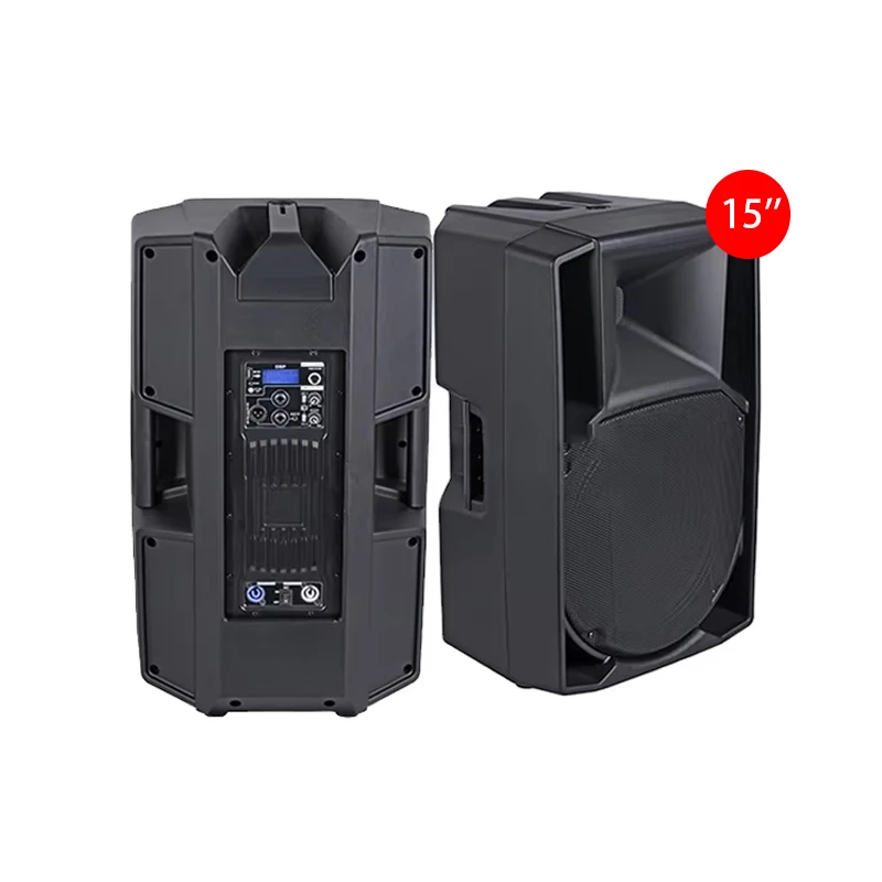 

ART715A 15 Inch Active Full Range Speaker 1600 Watts 4 Ohm Stage Powered Sound Box Music Equipment Professional