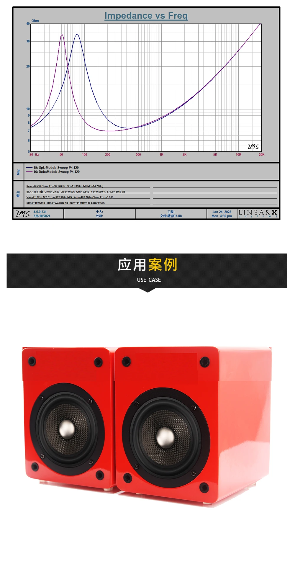 Hifi 4 Zoll 120 Titan-Film Kohlefaser-Membran Reiner Mitteltöner Vollbereichs-Lautsprechereinheit 4 8OHM 60W Midbass-Lautsprecher P4-120 – Detail 9