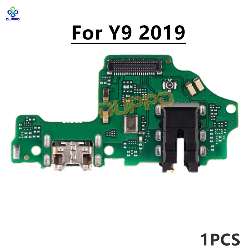 USB Lade Für HuaWei Y9 Prime 2019 2018 Y9s Ladegerät Port Connector Board Mit Mikrofon Mic Teile Flex Kabel