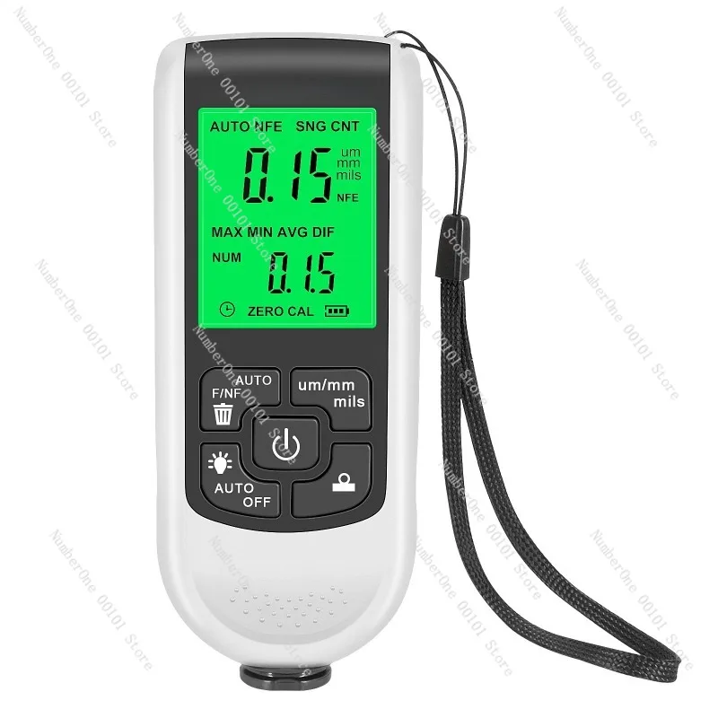 High Precision Coating Paint Powder Layer Thickness Gauge Anti-skid Paint Film Gauge Dry Film Thickness Gauge HW-300PRO