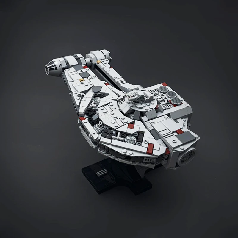 883 pièces Star Battle Dash Rendar's Outrider vaisseau spatial modèle Moc blocs de construction empilage jouets éducatifs créatifs cadeau de noël