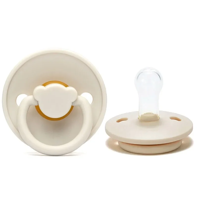 Lindo oso de silicona suave tetina de bebé libre de BPA chupete de bebé de calidad alimentaria chupete para recién nacido para regalo de bebé nuevo