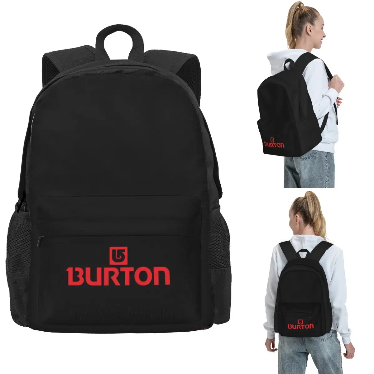 Mochila deportiva Burton Snowboard, gran oferta, mochila de gran capacidad para niños y niñas, mochila escolar, bolsos de hombro para hombres y mujeres