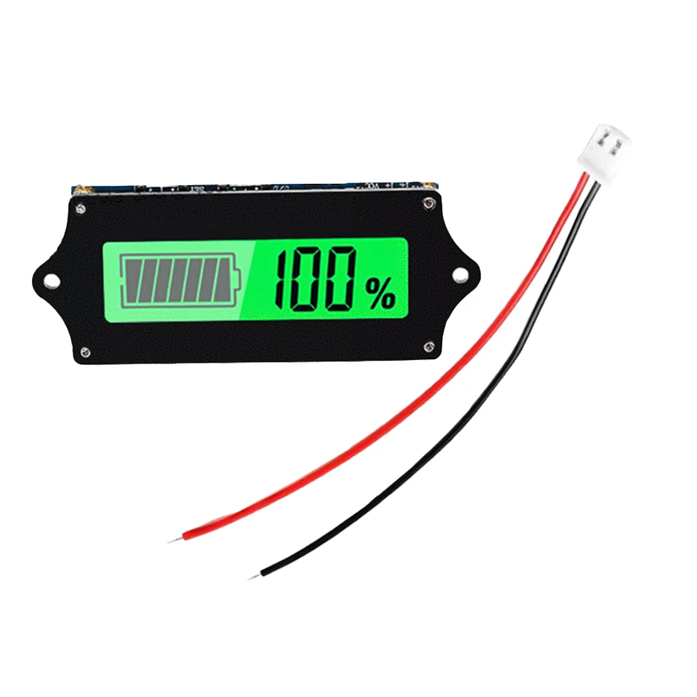 12V/24V/36V/48V Acid Lithium Battery Capacity Indicator LED Battery Tester Charge Level Indicator Power Level Detector Test