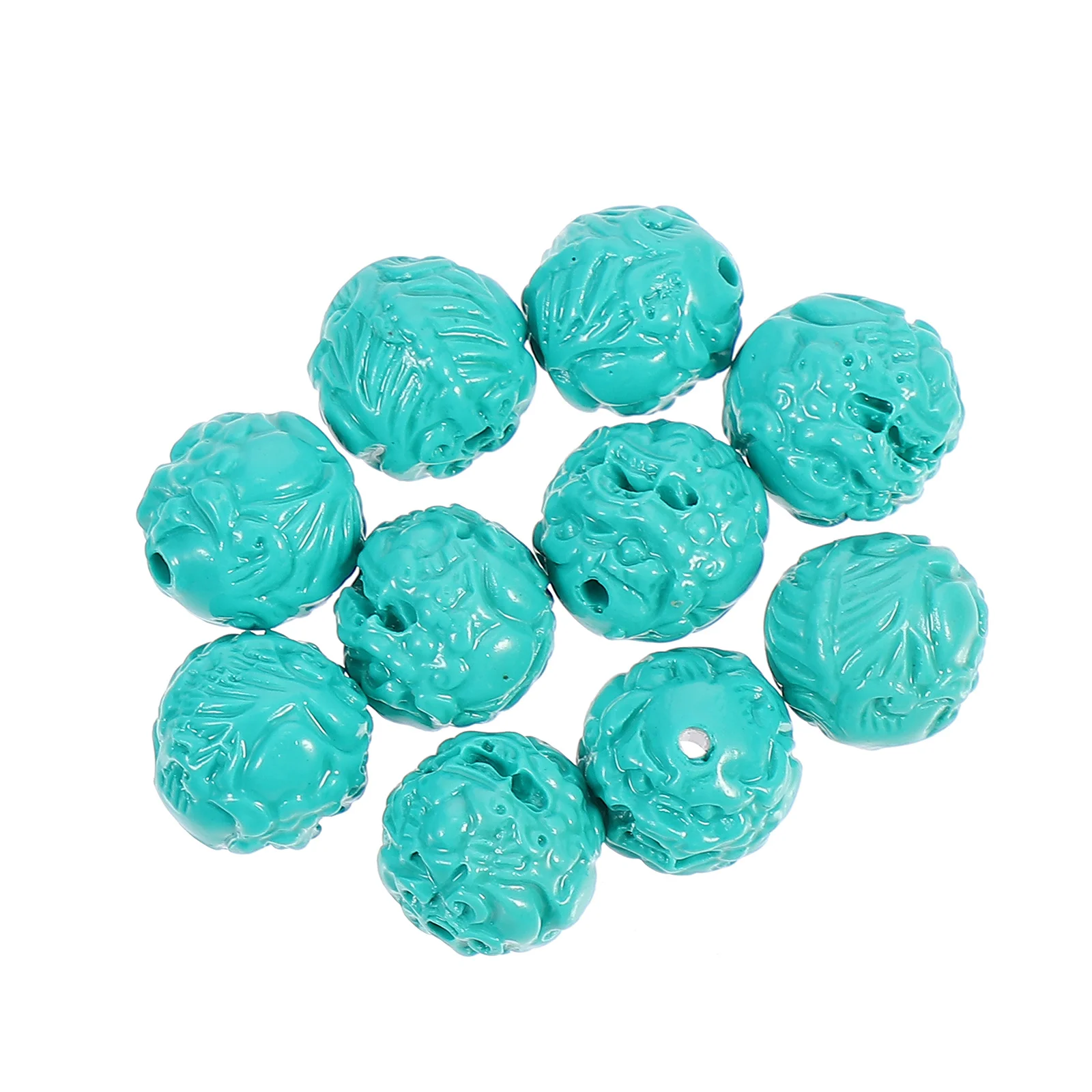 

10 Pcs Beaded Spacer Clothing Accessories DIY Bracelet Necklace Jewelry Making Loose Beads Great Kit For Crafts Gifts Decoration