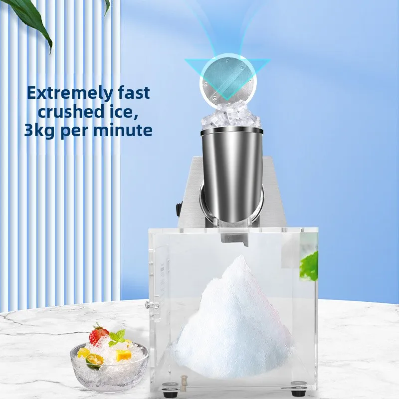 Mesin Es Serut Stainless Steel untuk Dapur Komersial dengan Motor Efisien Peralatan Memasak Esensial