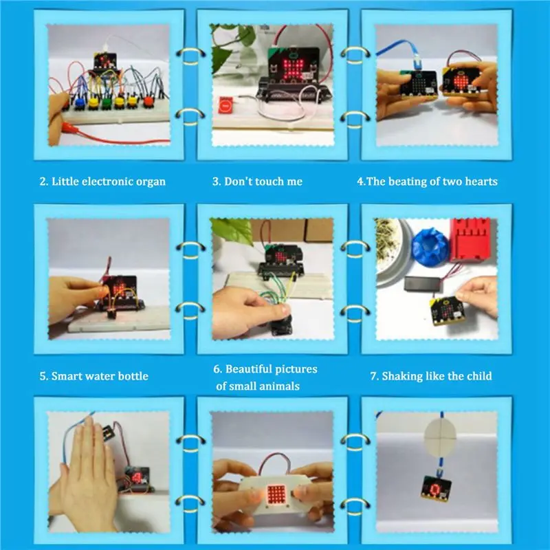 Exquisite-3X BBC Microbit Go Start Kit Micro:Bit BBC DIY-projecten Programmeerbaar leerontwikkelingsbord met beschermende schaal