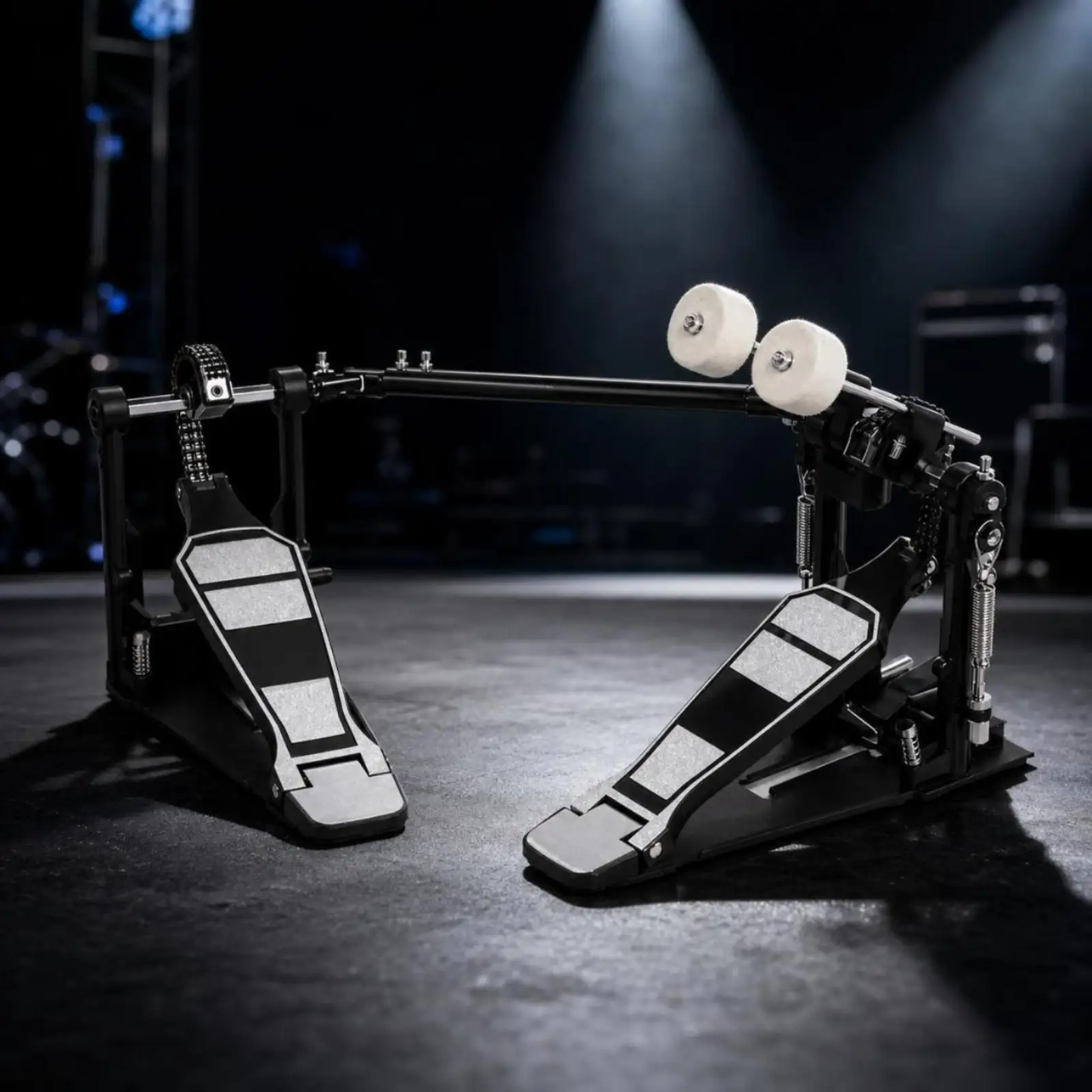 double-bass-drum-pedal-for-electronic-drum-set-with-dual-chain-drive-and-adjustable-footboard-angle-hardware