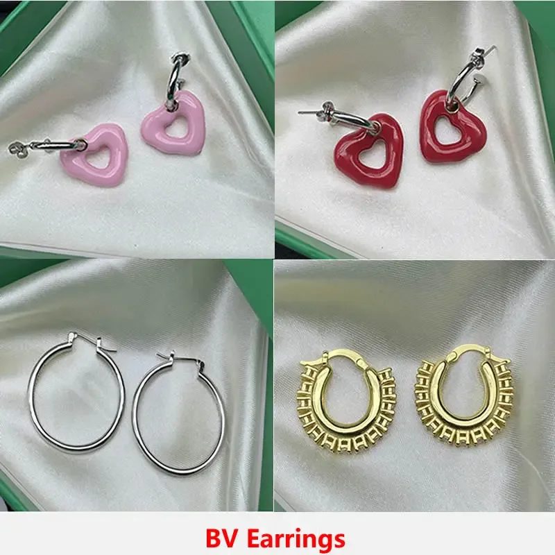 BV earrings light luxury European and American earrings all-match earrings wholesale LOGO free shipping