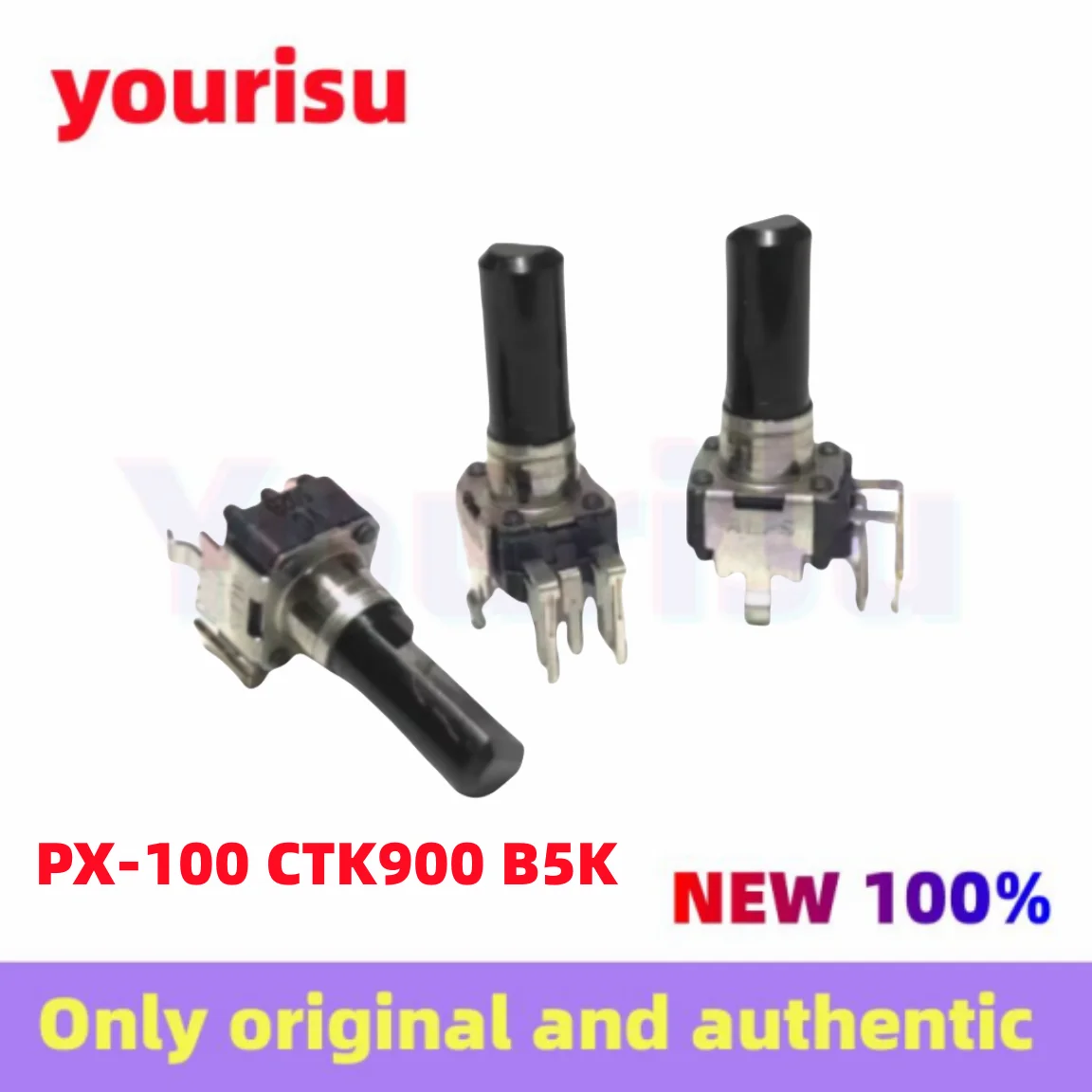 1-5 unids/lote ALPS Casio piano eléctrico PX-100 CTK900 ajuste de volumen de piano electrónico potenciómetro B5K de 5 pines 502B