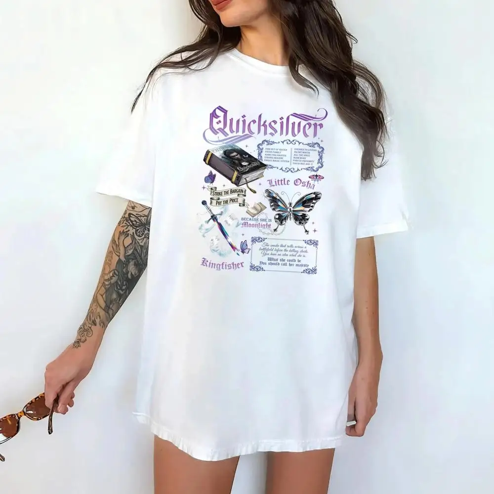 

Little Osha Butterfly Design, Quicksilver Shirt, Callie Hart Inspired Fantasy Tee, Saeris Fane Magic Shirt