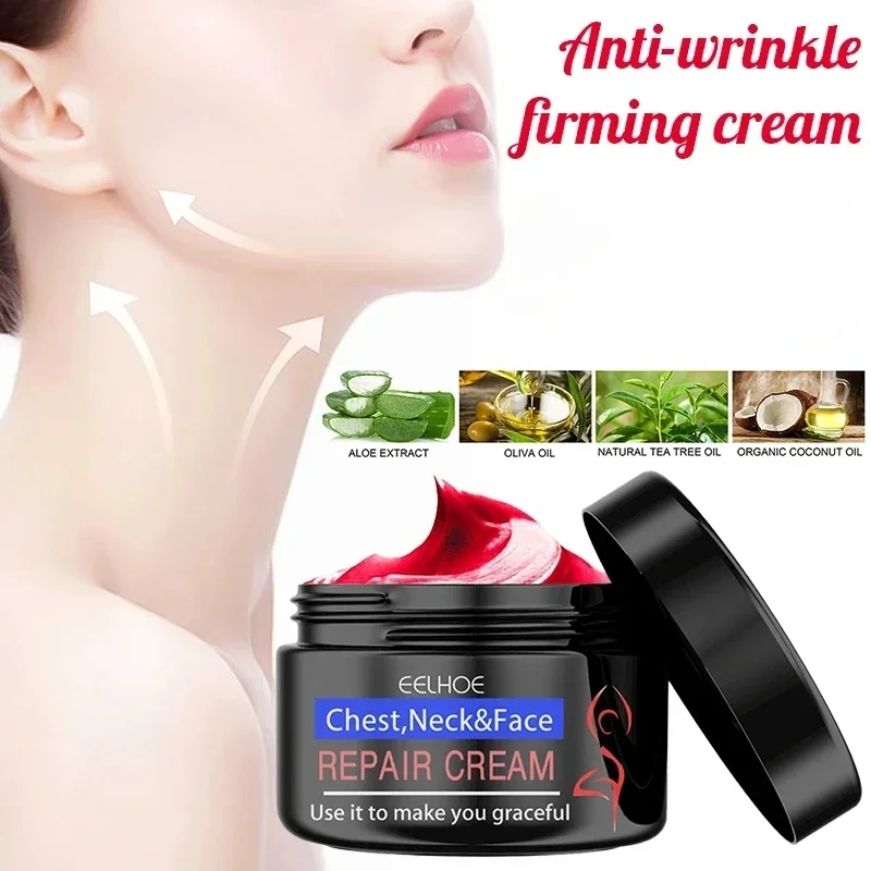 Straffen Lift Hals Pflege Creme aufhellen feine Linien feste pflegende Hals creme Aufhellung Glättung Anti-Aging-Creme Hals Hautpflege