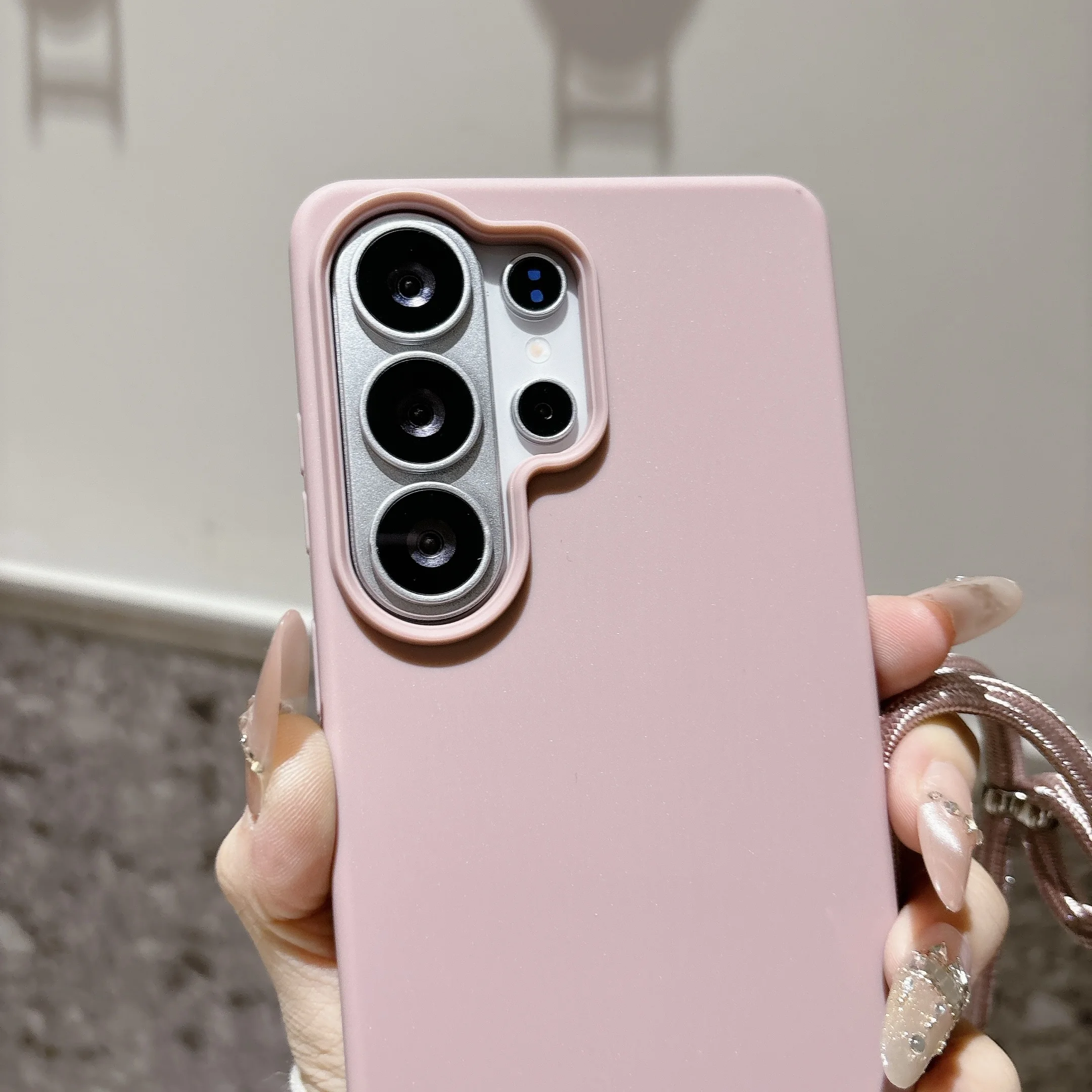 Matte Silicone Case for Samsun - Samsung Galaxy Strap ulasan dan harga