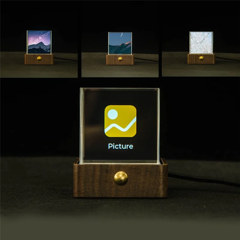 A47F-Stock and Exchange Rate Price Tracker Clock Bitcoin Price Display صورة إلكترونية لدرجة حرارة الطقس متعددة الوظائف #4