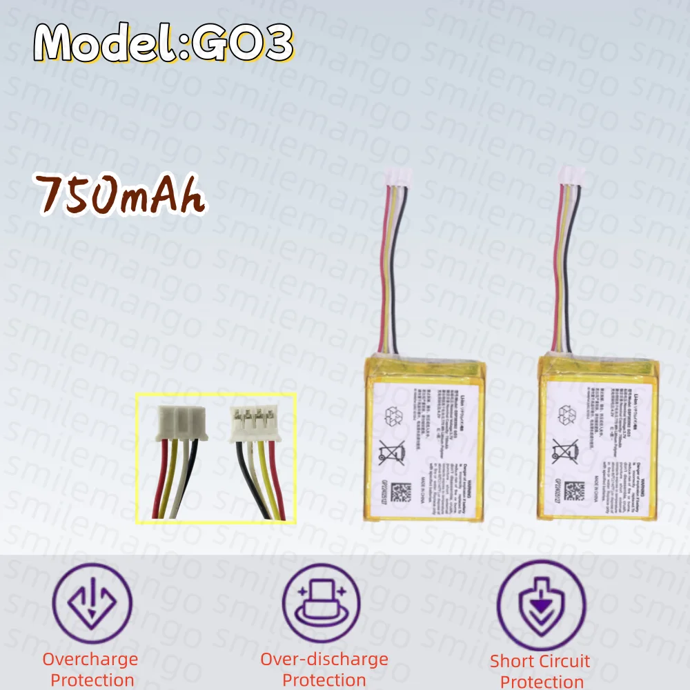 GSP383562 Speaker Battery For JBL Go 3 Go3 G03 Special Edition Bluetooth Audio Battery Bateria In Stock