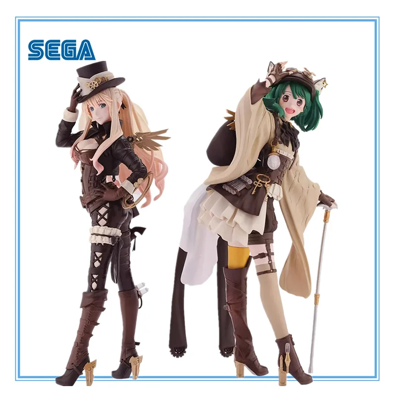 Original New SEGA FiGURiZM Sheryl Nome & Ranka Lee (Oshare Macross Revolution Ver.) (Macross Frontier) Anime Figure Model Toys