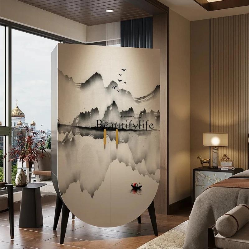 

66.New Chinese Style Large Capacity Storage Multi-Layer Storage Storage Clothes Closet Cloakroom Customization