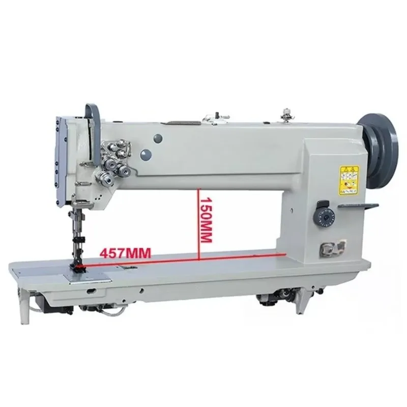 

MC 18/25/30/40 Inches Long Arm Compound Feed Flat Bed Single/Double Needle Lockstitch Sewing Machine for Heavy Duty