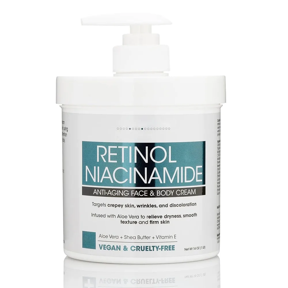 Collagen Retinol Collagen Face Cream Hyaluronic Acid Vitamin C Hydrating Body Lotion Firming and Brightening Anti Aging