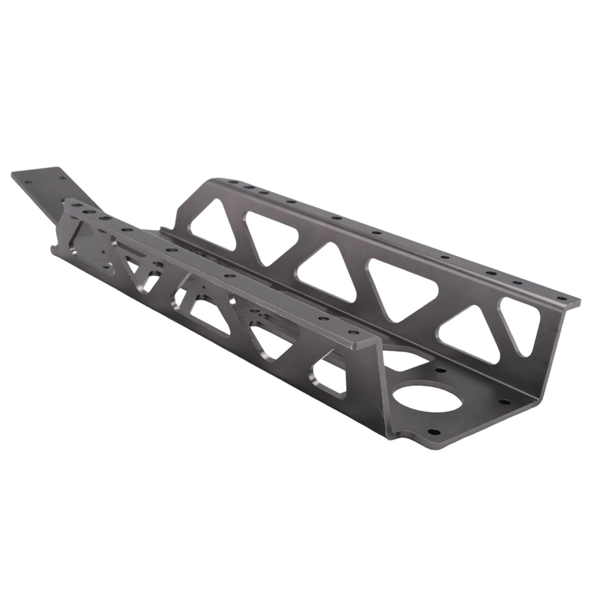 New Metal Keel Style Main Frame Chassis for 1/5 HPI BAJA ROVAN KM 5B 5T 5SC SS Rc Car Toys Parts,Titanium