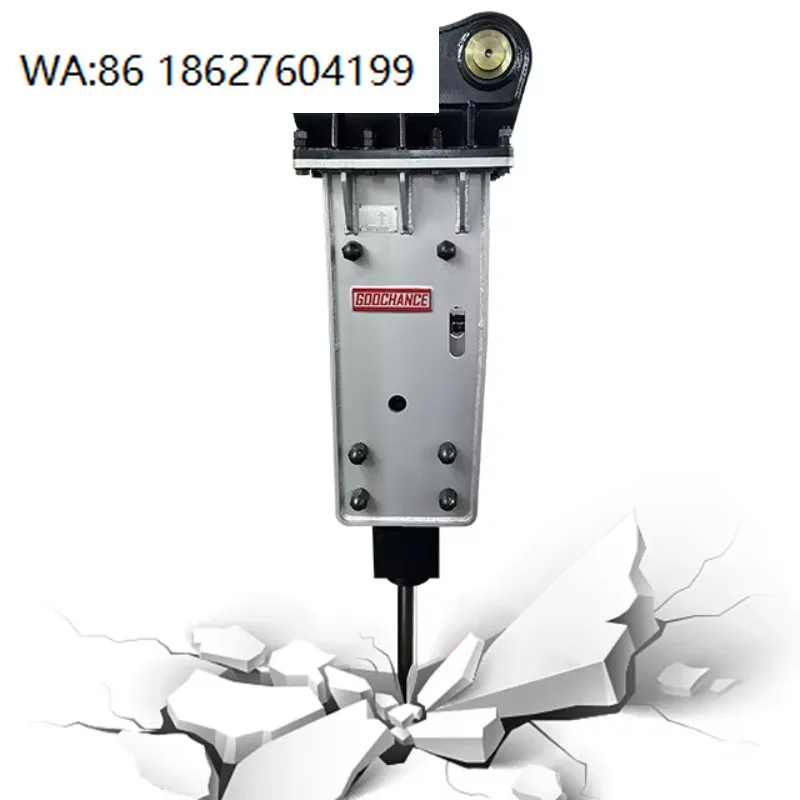 

Sewoomic Factory Price Hydraulic Rock Breaker Hammers SB50 for 10-15 Tons Excavators Include Chisel Construction Mining