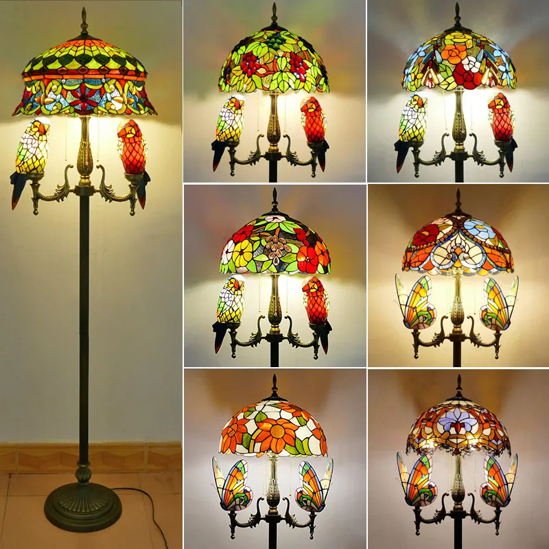

Zhonghai Creative Villa Living Room Bedroom Three-dimensional Table Lamp Art Color Botifan