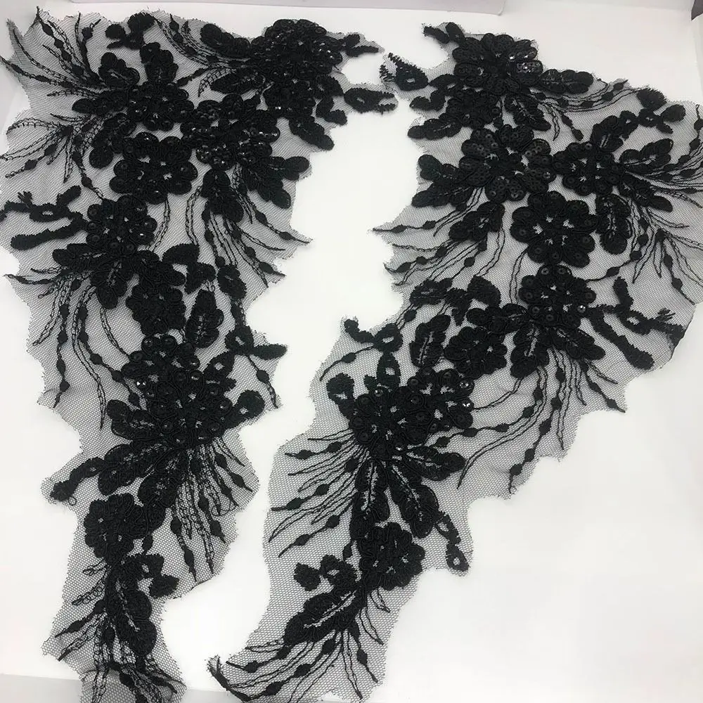 Sequins Flower DIY Sequined Embroidery Patches 3D Sequins Patches Clothing Applique Stage Costumes