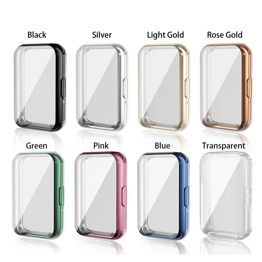 Schutzhülle mit voller Abdeckung für Samsung Galaxy Fit3 SM-R390 Soft-TPU-Beschichtung Smart Watch Protector