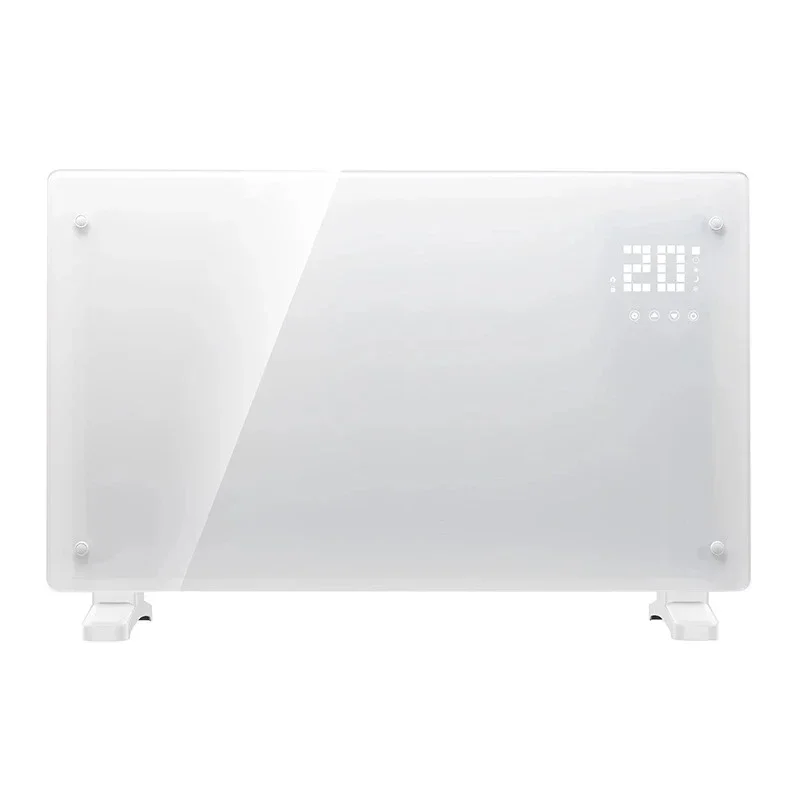 With WIFI 2000W household electric heater portable glass panel heater infrared heating plate wall mounted convection chamber