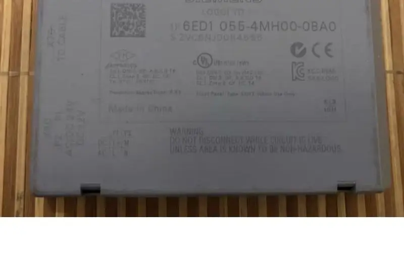 used test ok real 6ED1055-4MH00-0BA0 LOGO! TD text display, for LOGO!..0BA6 and..0BA7, 4-row, with cable (2.5 m) and ins