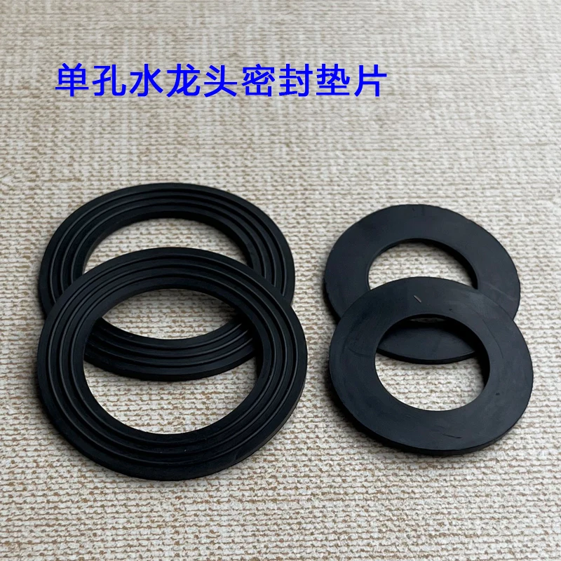 

50PCS Rubber Sealing Gasket Accessories For Cold And Hot Faucets, Leak Proof And Anti Slip Fixed Circular Gasket