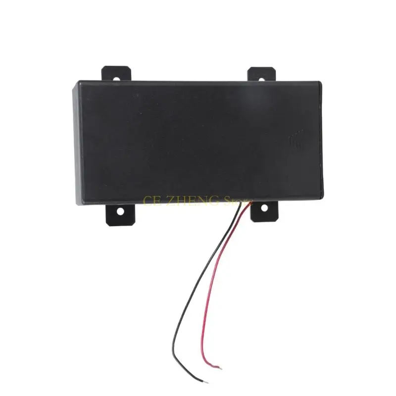 E56B Caixa bateria plástico resistente a choques e56b segura para eletrônicos e brinquedos domésticos