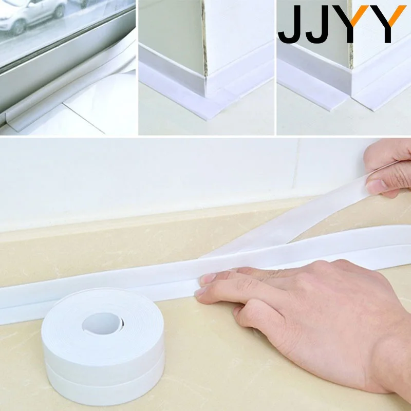 1 متر 3.2 متر الحمام دش بالوعة حمام ختم شريط إضاءة طويل مقاوم للماء ذاتية اللصق بولي كلوريد الفينيل الجدار ملصق للمطبخ ديكور المنزل #3