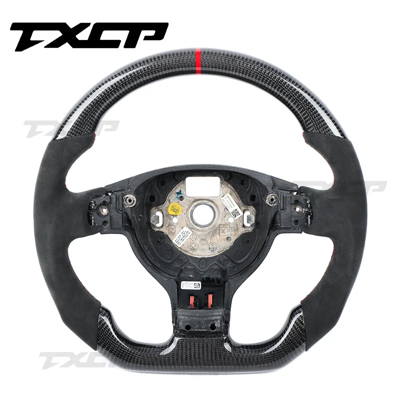 

Suitable for Volkswagen 5th Generation GTI Golf 5 Jetta MK5 GTIR series carbon fiber steering wheel modification and upgrade