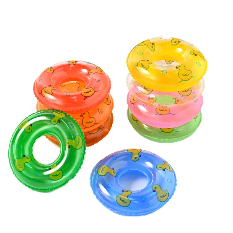 Children's Bathing and Water Playing Mini Swimming Circle Toy No Water ingress Mini Swimming Circle Baby Water Playing Toy Soft