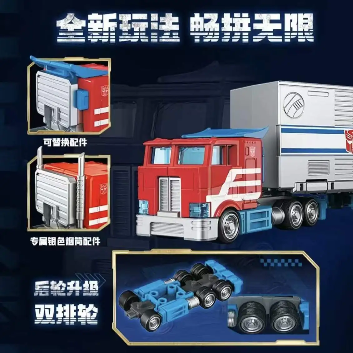 In Stock New Blokees CT01 Op Prime Commander Carrier Transformation Toy Action Figure Model Collection Christmas Gift