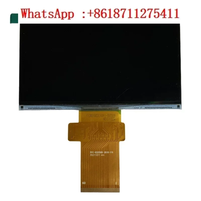 NEW 5.8 Inch 60Pin FPC-RX058B-1800-V0 RX058B-1800 RX058B-1900 For AUN Akey7 Max Projector Matrix Display Screen 1920*1080