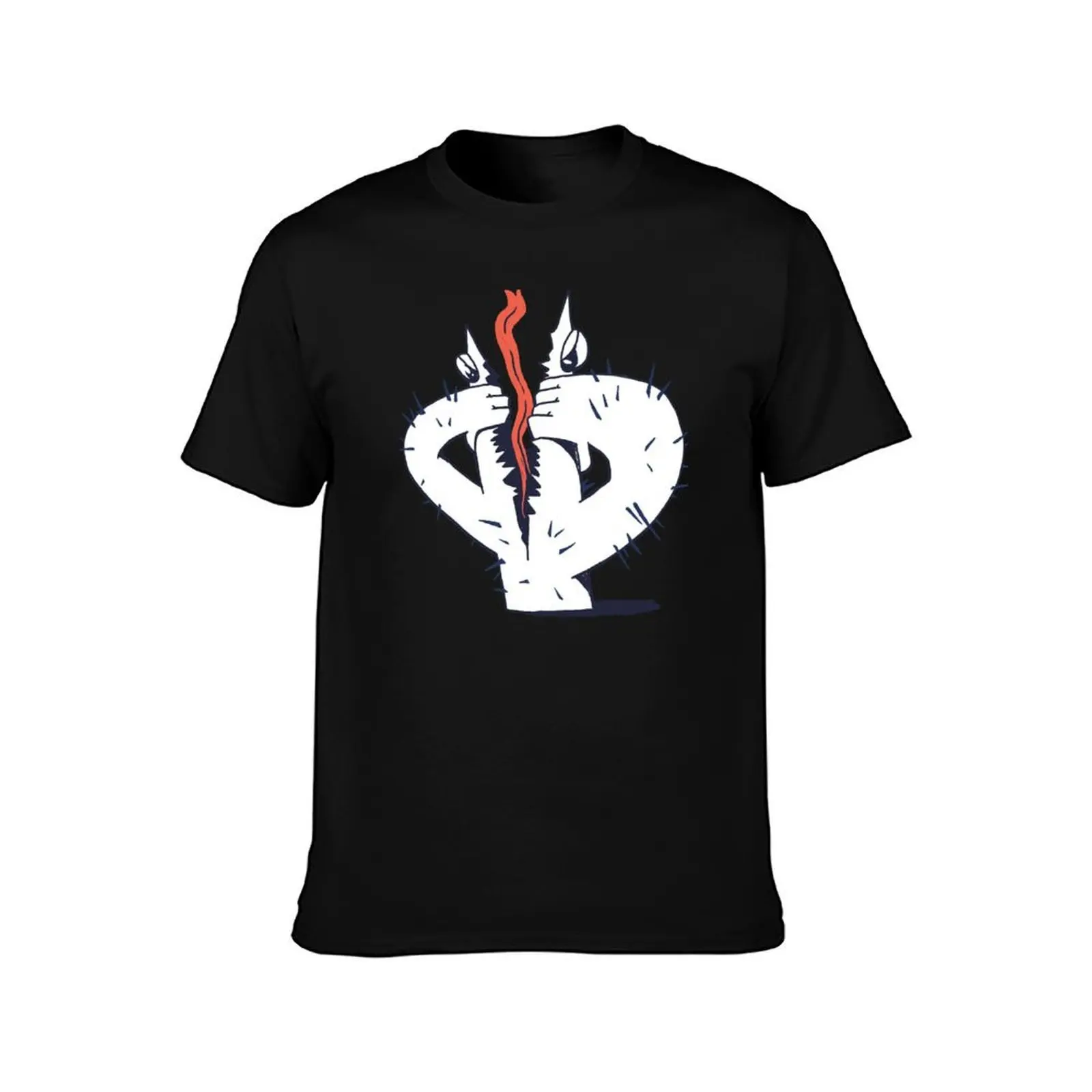 Letter Ф splitting T-Shirt Big and Tall Basic Tee Shirt T-Shirt
