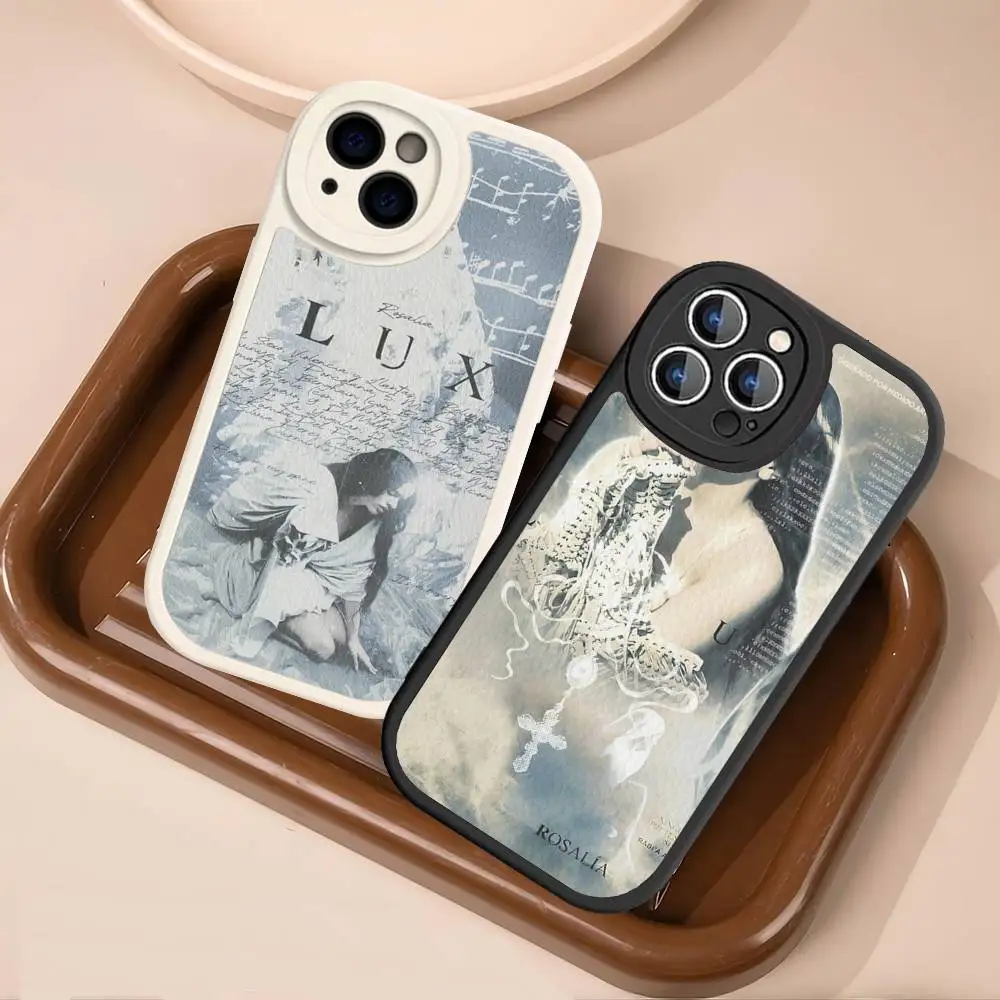 

Singer Rosalia Lux For IPhone 16 15 14 16E 13 12 11 Pro Max Plus Phone Leather Case