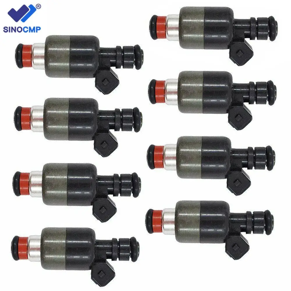 8pcs/set Fuel Injector nozzles 17095004 17121068 Fit For Chevrolet Buick Pontiac Cadillac 1996-94 V8 5.7 832-11133