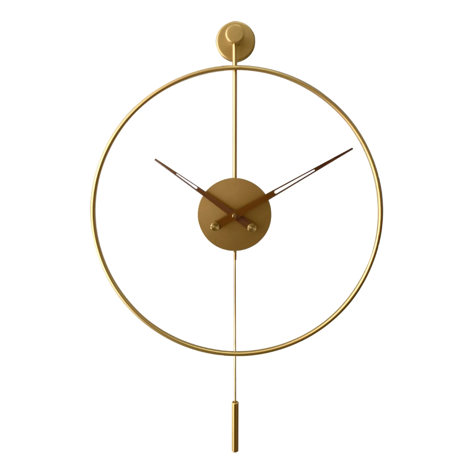 High Density Art, Creative Wall Decoration for Living Room Background, Iron Single Ring Fashion