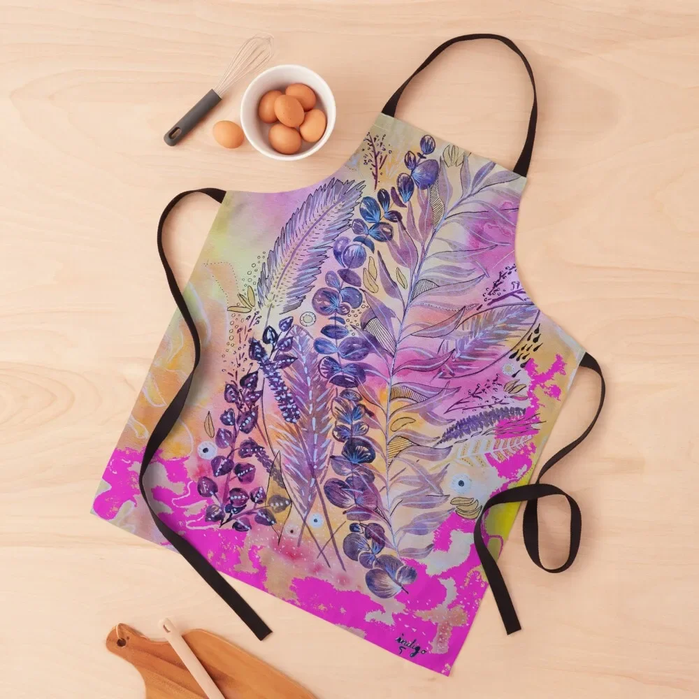 

Pink jungle Apron kitchen gadgets beauty master Apron